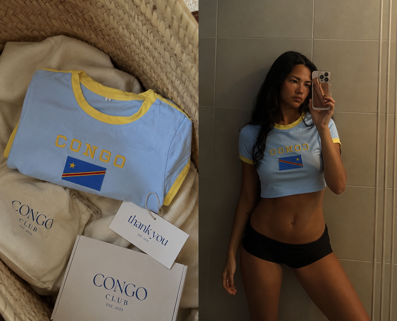 Crop top Congo 🇨🇩