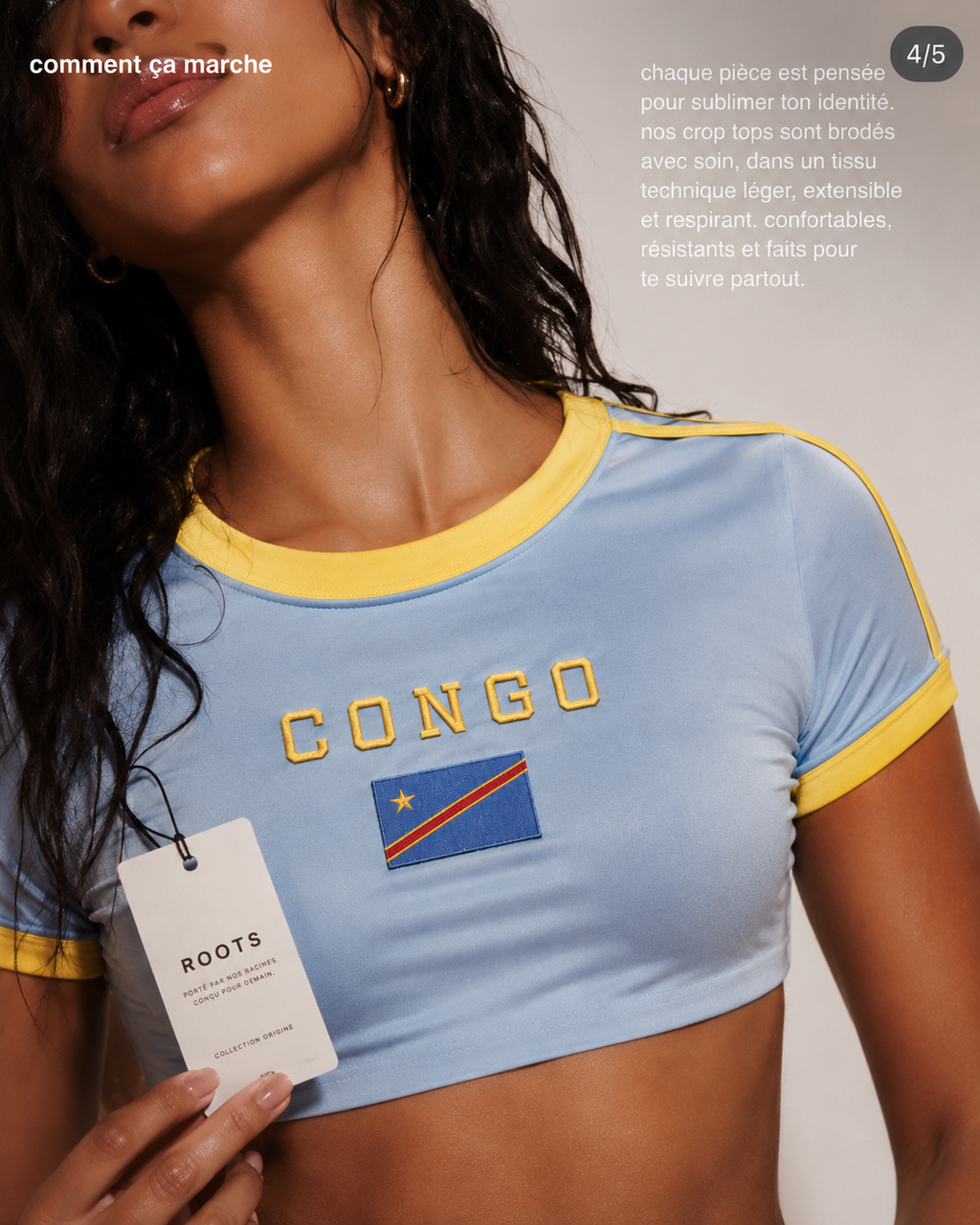 Crop top Congo 🇨🇩